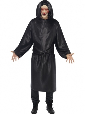 Halloween Gewaad Met Masker - Dit kostuum is verkrijgbaar in 1 maat. Leuk voor Halloween.