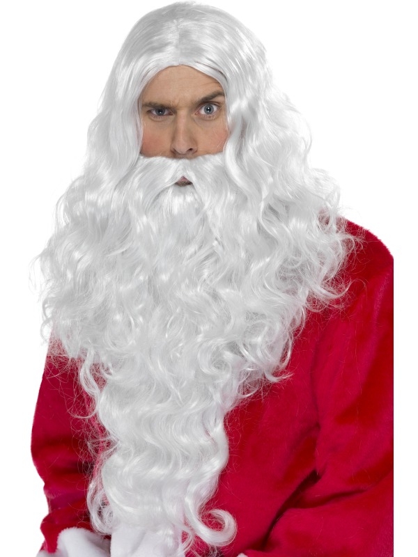 Kerstman Lange Pruik en Baard - maakt je Kerstman kostuum helemaal af! Wij verkopen nog vele andere Kerst accessoires in onze webshop.