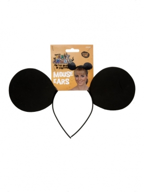 Minnie Mouse Zwarte Oren op Diadeem