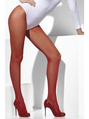 Op zoek naar een mooie panty voor onder je kostuum? Kies voor deze Rode Netpanty. De panty is ook verkrijgbaar in andere kleuren.