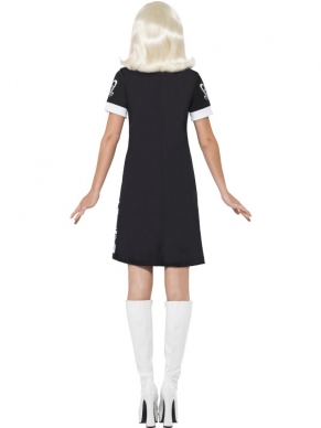 Back to the sixties met dit mooie Zwart Wit 1960's Monochrome Missy Kostuum. We verkopen diverse sixties verkleedkleding en accessoires. 