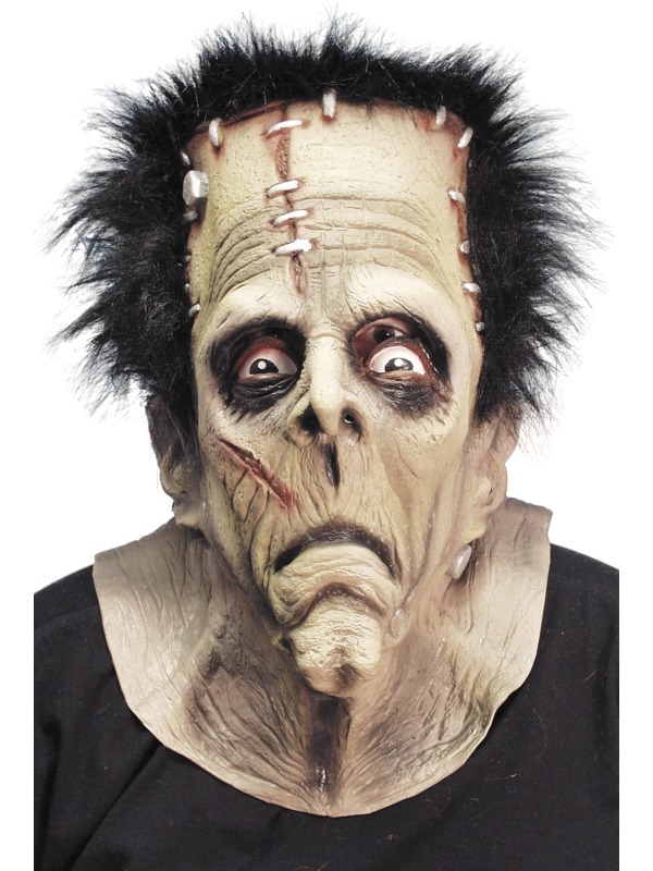 Monster Frankenstein Masker Met Haar