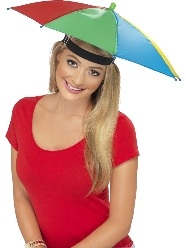 Haarband met Gekleurde Paraplu Hoed