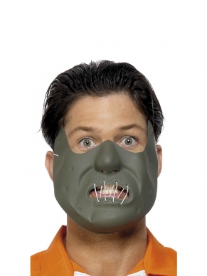 The Silence of the Lambs Adult PVC Restraint Horror Masker