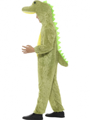 Krokodil Kinder Verkleedkleding. Compleet bodysuit met krokodillen muts. Leuk voor jongens en meisjes.