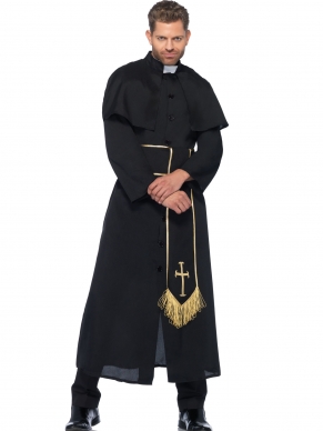 Priester Heren Kostuum 2-Delig