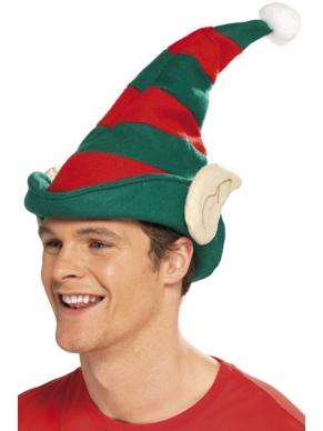Elf Muts met Oren - maakt je Elf kostuum helemaal af! Wij verkopen nog vele andere Kerst accessoires in onze webshop.