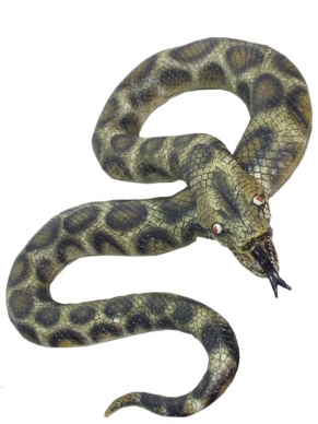 Grote Slang - de slang is 180 cm en lijkt op een python. Leuk voor Halloween of een themafeest!