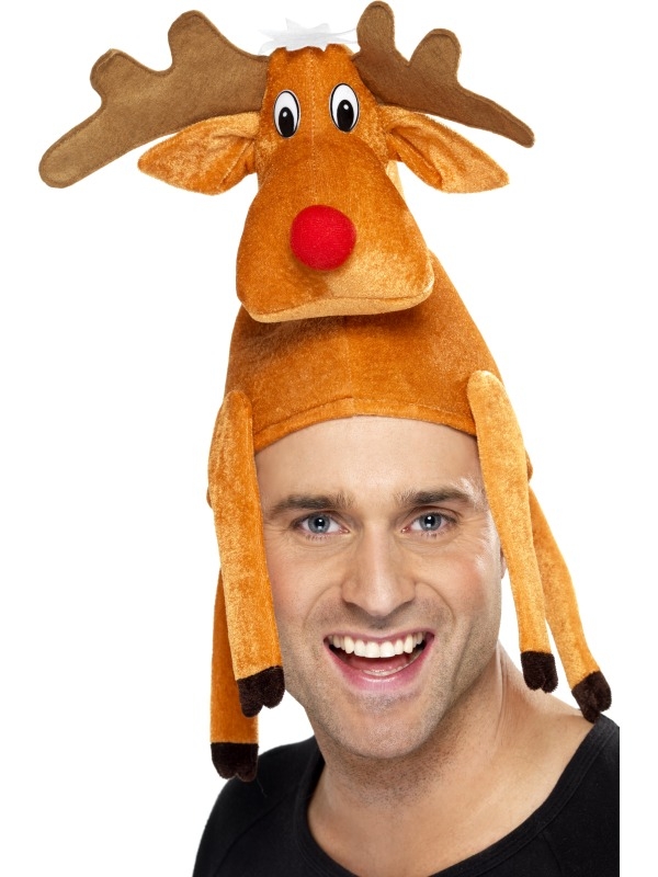 Rendier Muts - maakt je Kerst kostuum helemaal af! Wij verkopen nog vele andere Kerst accessoires in onze webshop.