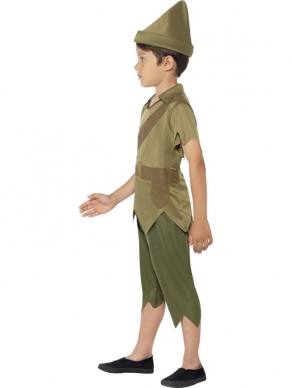 Gek op sprookjes figuren of hang jij graag de held uit. Met dit Robin Hood Jongens Verkleedkleding steel je de show. Inbegrepen is het shirtje, de broek en het hoedje. 