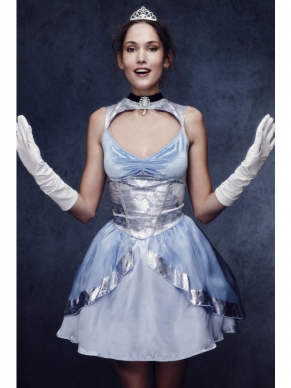 Het mooie Fever Magische Prinses Kostuum inbegrepen is de prachtige jurk met een onderjurkje. En een mini tiara om je helemaal als een prinses te voelen.
Kies voor mooie witte handschoenen om je outfit af te maken!