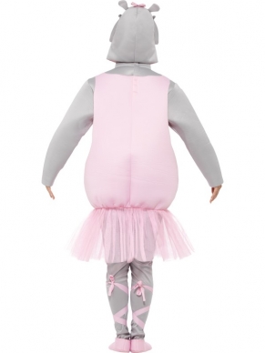 Geweldig Ballerina Nijlpaard (hippo) Kostuum, van foam!